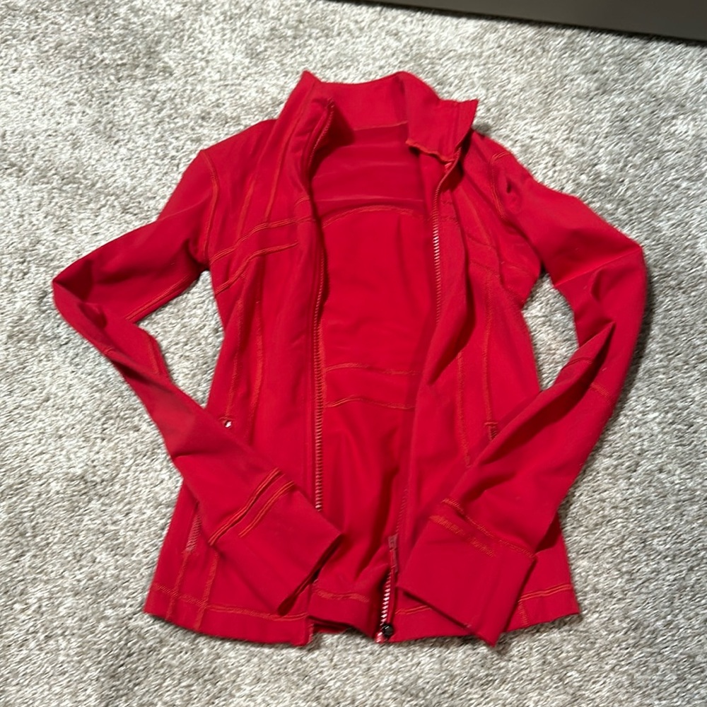 Red Lulu Jacket